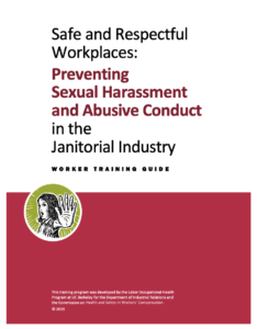 –Sexual Harassment Training – Janitors